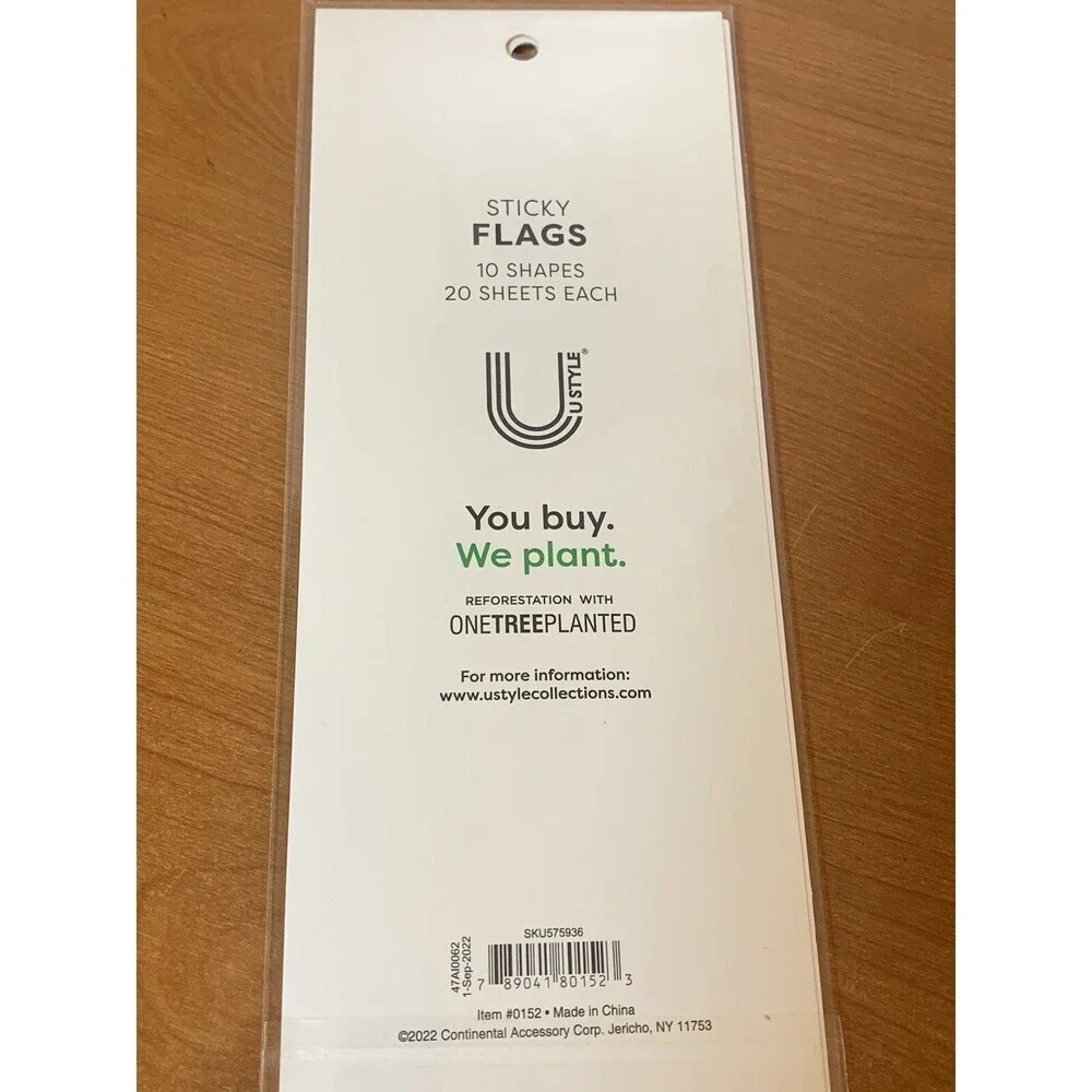 U Style Journal Stickers (379 PCs) And Sticky Flags (200 PCs)